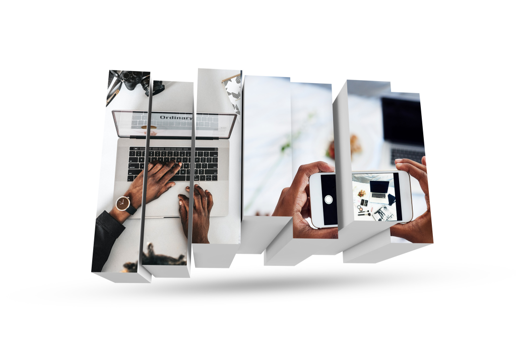 digital marketing hero mockup